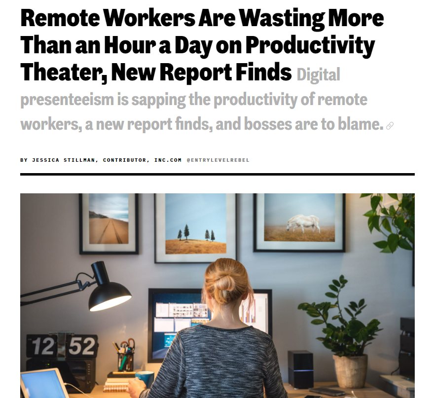 Gretchen Skalka featured in Inc.com article about remote work