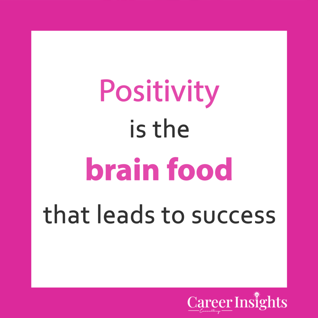 Mindset impacts the brain - Positivity is the brain food that leads to success