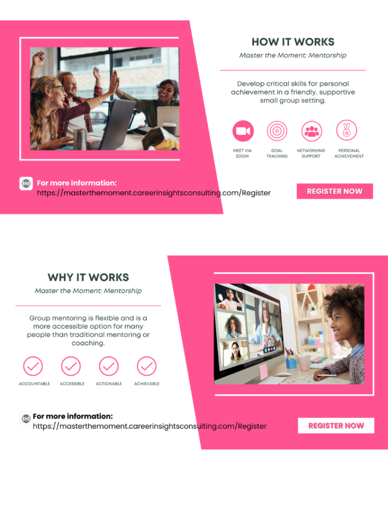 Master the Moment Mentorship Group